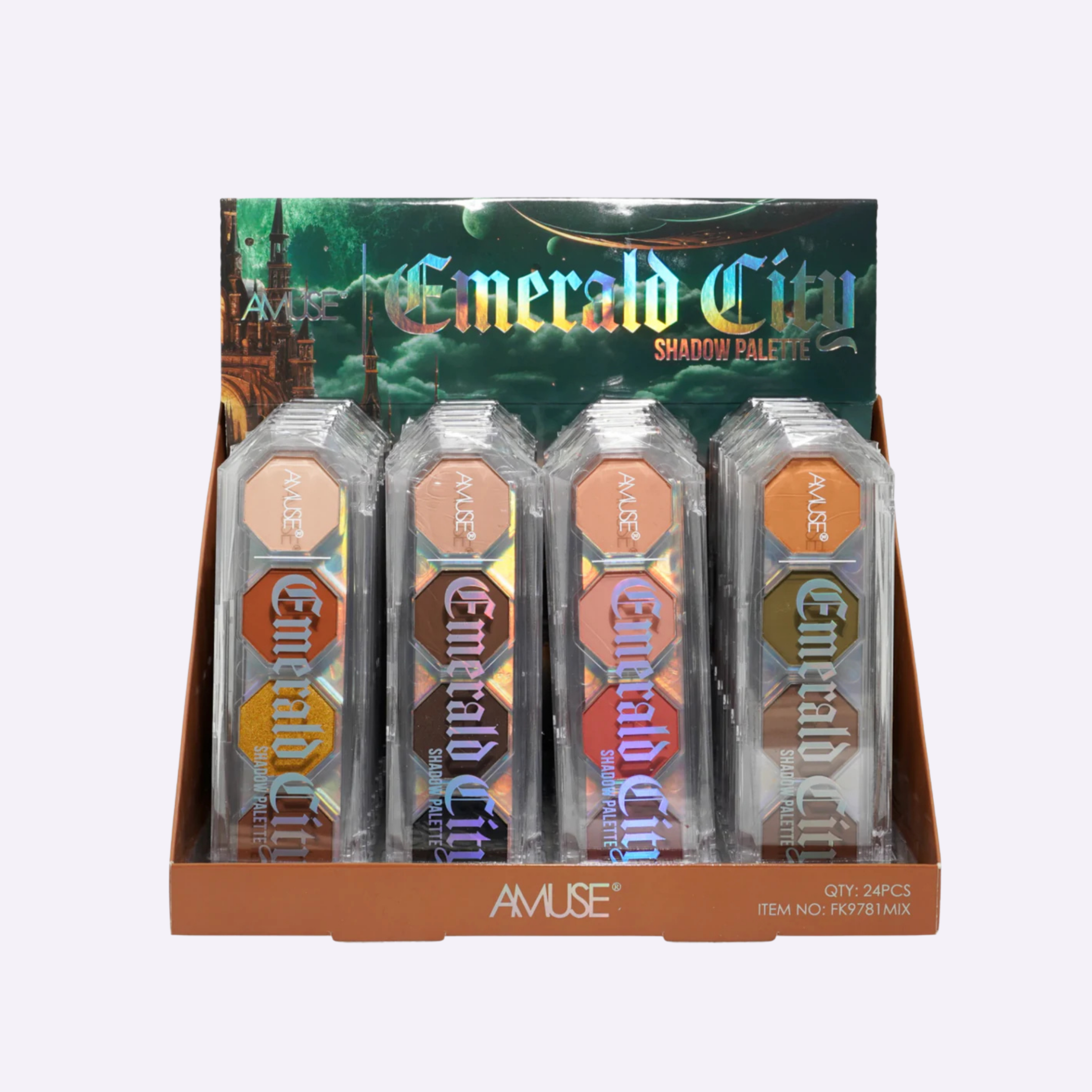 Paleta de Sombras Emerald City - Amuse